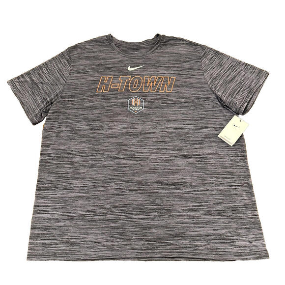 Nike Houston Dash NWSL H-Town Velocity Legend Dri-Fit Shirt Size Men's XXL NWT - Picture 1 of 8
